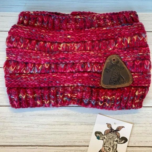 Crazy Heifer Velvet Fur Lind Headbands - Picture 2 of 6